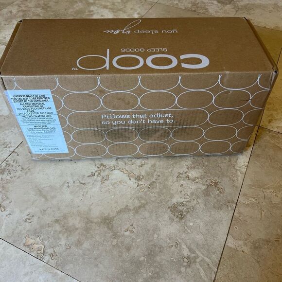 Coop Home Goods Original Adjustable Pillow, King Size NWT - Picture 5 of 6